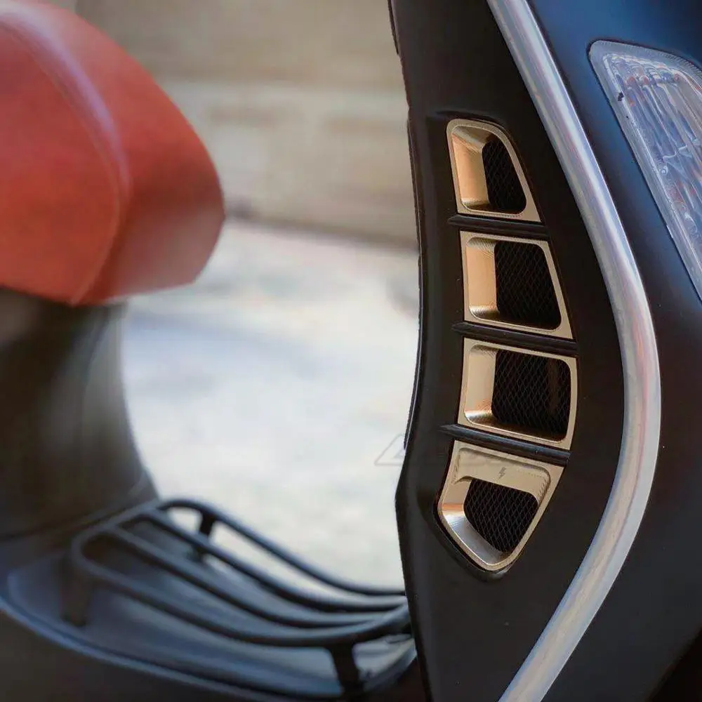 Motorcycle Radiator Guard Side Cover Protector Net CNC Aluminum Accessories for Piaggio Vespa GTS 250 300 2013 - 2018 2019 2020 |