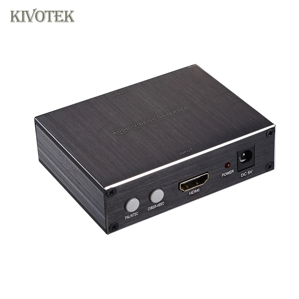 Переходник с HDMI на RCA/CVBS + S-видео конвертер скалер In-HDMI PAL NTSC 1080p для HDTV XBOX PS3/4