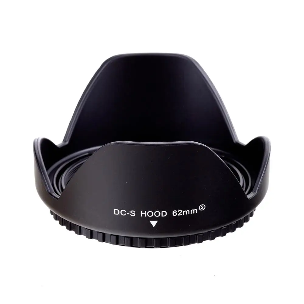 Бленда для объектива камеры 62 мм с резьбовым креплением в виде цветка Nikon Canon Sony