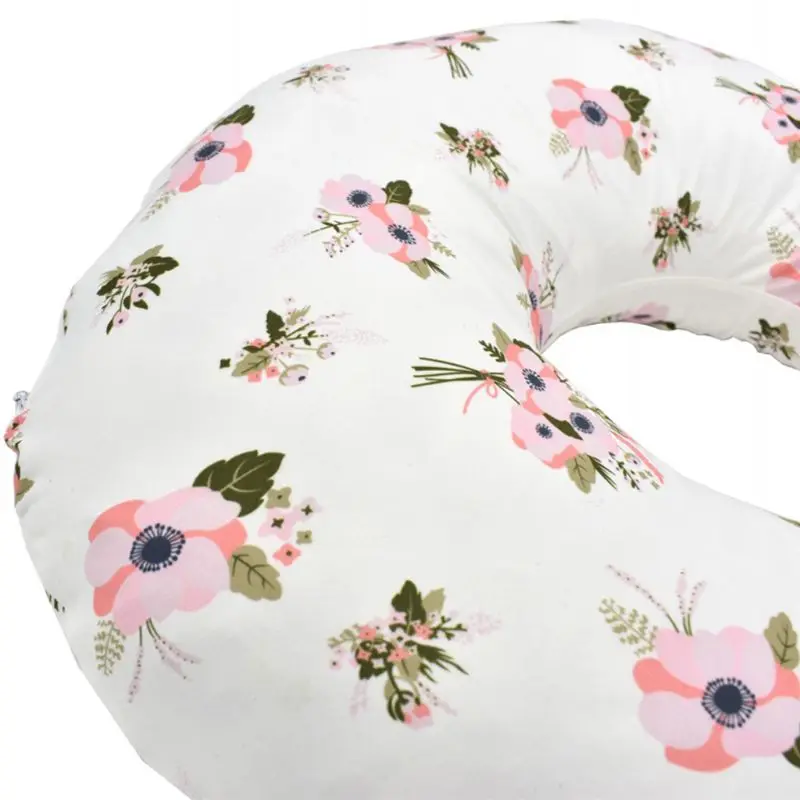 

2 Pack Nursing U Pillow Cover Soft Removable and Washable with Hidden Zip Newborn Baby Breastfeeding Pillow Cover