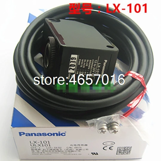 

Фотоэлектрический Датчик цветового кода, фотоэлектрический переключатель, цветной цифровой 3-светодиодный датчик-NPN-2 м кабель