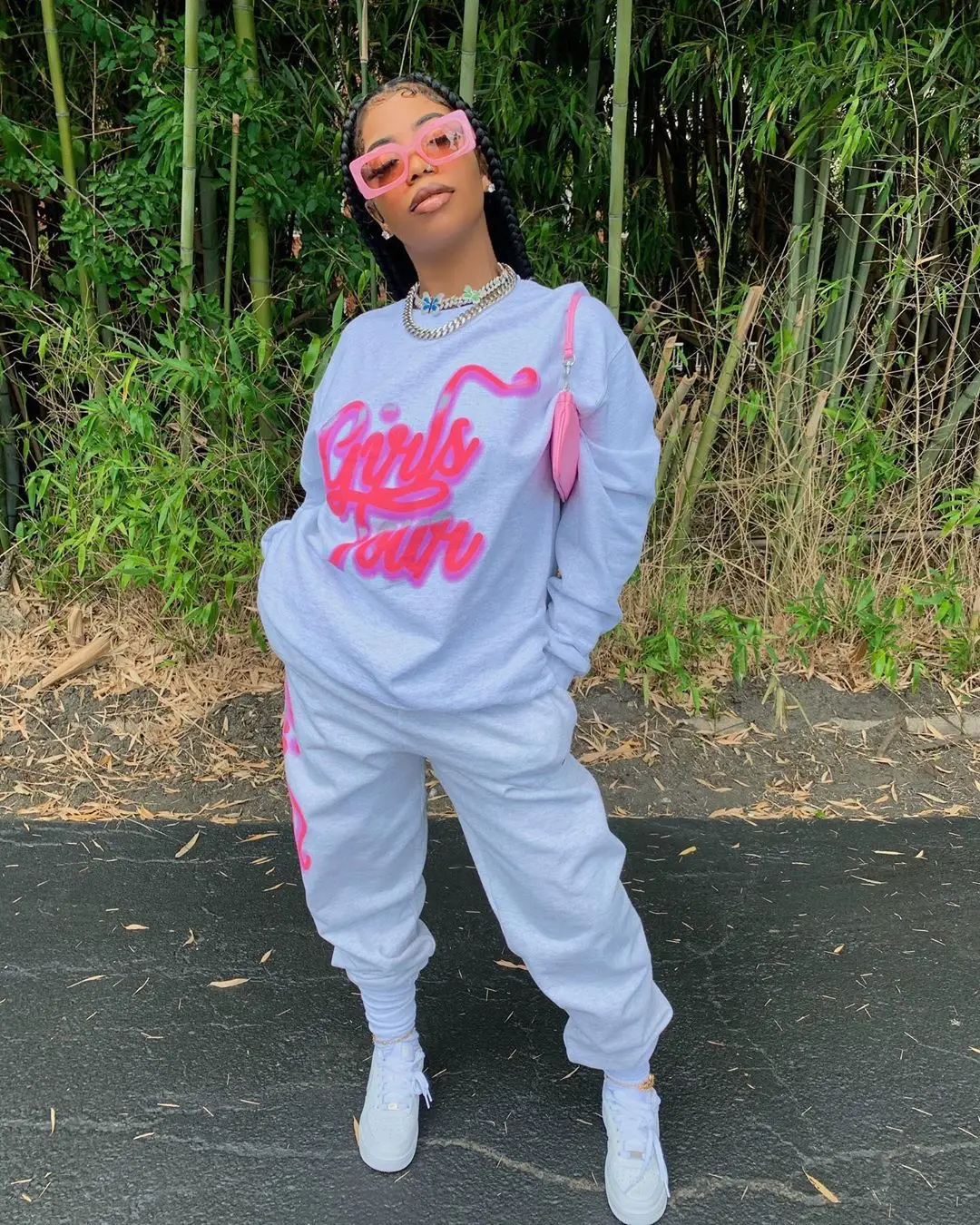 Повседневный женский осенний комплект одежды топы с принтом граффити и длинные