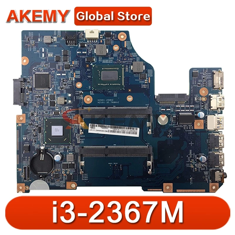 

Akemy 11324-1 48.4VM02.011 motherboard for ACER V5-431 V5-531 V5-571 Laptop motherboard CPU i3 2367M HM76 DDR3 Test OK Mainboard