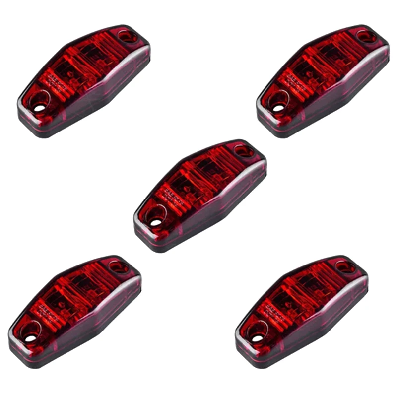 

LED Trailer Marker Lights Waterproof LightsRectangular Universal Side Marker Lights for Trucks RVs SUV Boat Etc 10