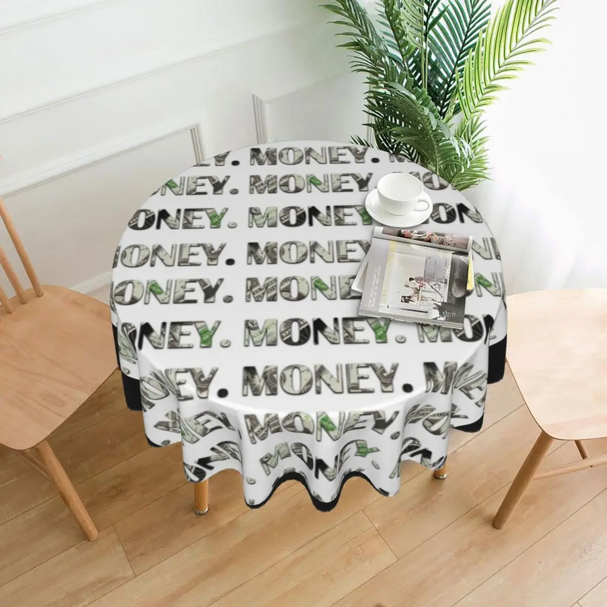 

Защитная скатерть из полиэстера с принтом для банкета