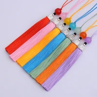 multicolor about 20 cm hanging rope silk tassels fringe sewing bang tassel trim key tassels for diy embellish curtain access