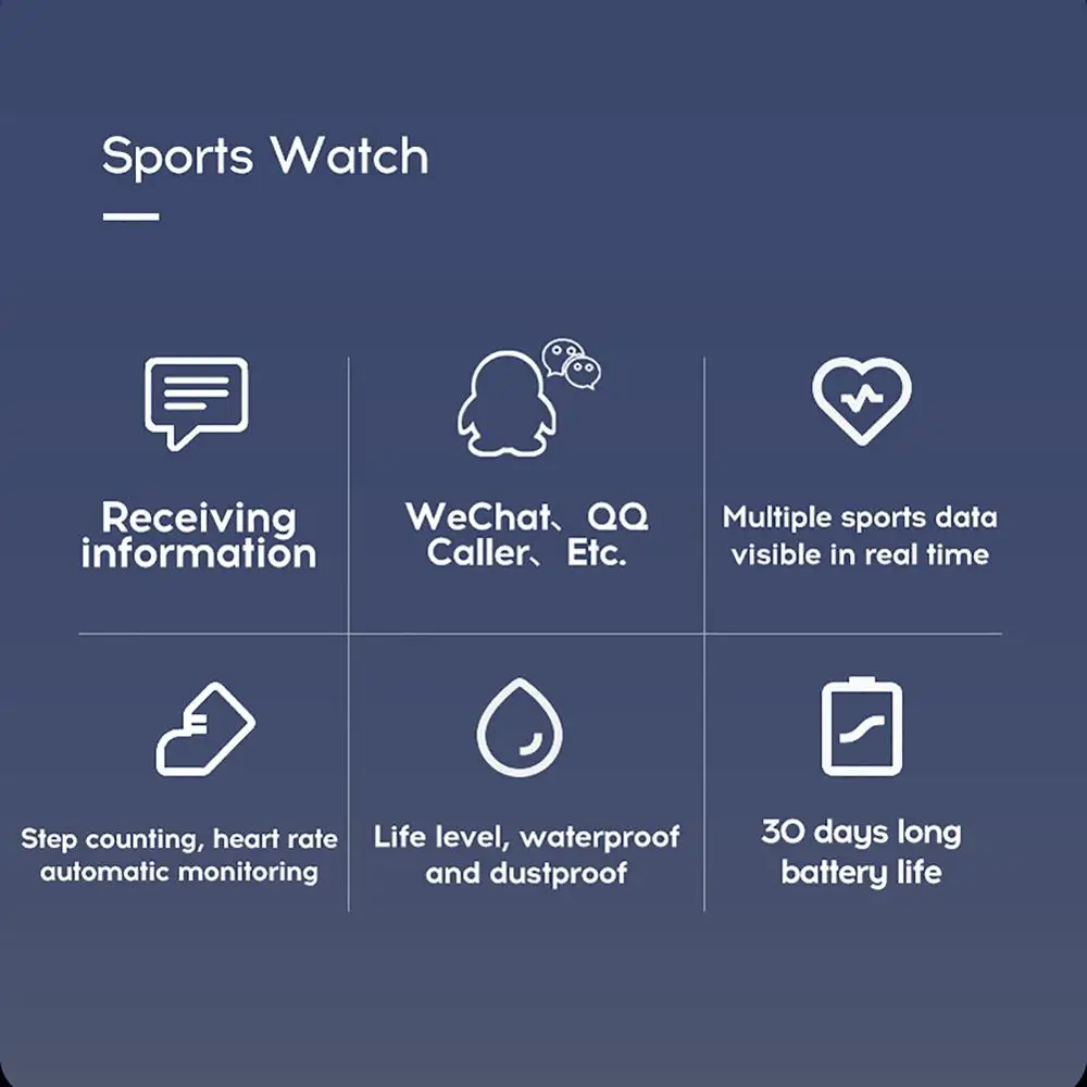 

Y68 Bluetooth Smart Watch Men Heart Rate Blood Pressure Monitor Waterproof Smart Sport Watch Women Bracelet for iOS Android