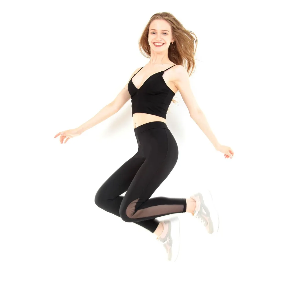 Submersible Kumas Seritli Leggings 214 | Navy Blue