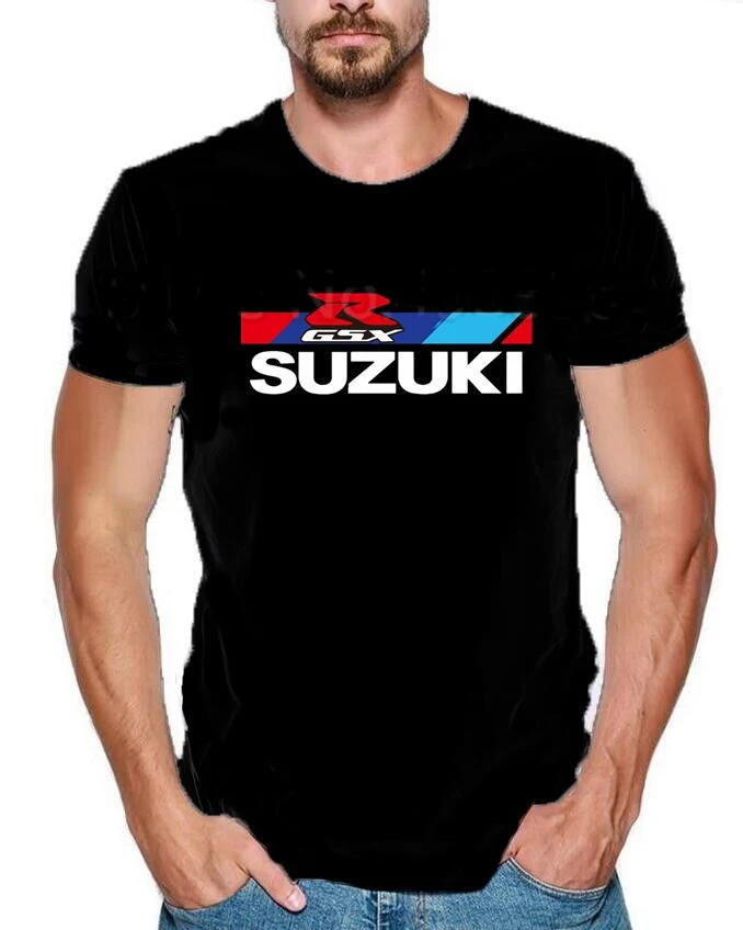 Новый летний для Suzuki Gsxr Gsx R принт короткий рукав футболка хип хоп 1N23456 забавный