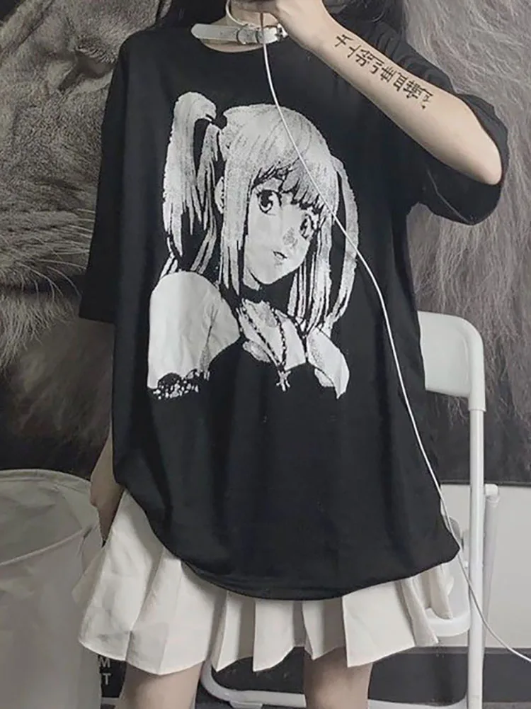 Anime Graphic T Shirts Women 2021 