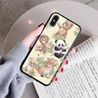 Мягкий силиконовый чехол для iPhone 6, 6S, 7, 8 Plus, 5, 5S, SE, X, XS, XR, 11, 12, 13 MINI PRO MAX, se 2020, для детей в стиле сафари