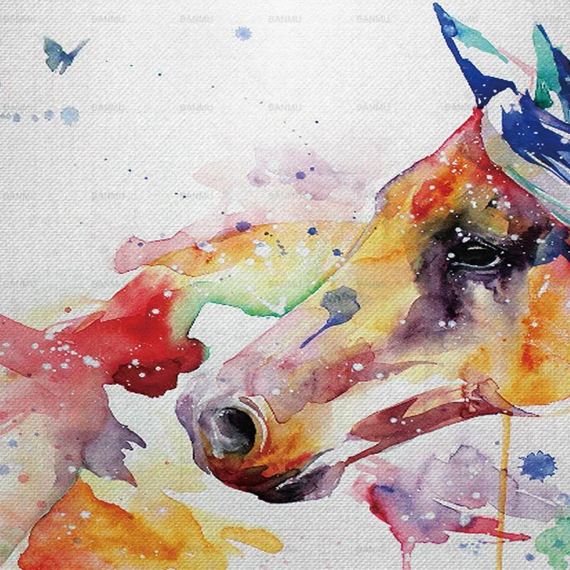 

wall art Painting living room and poster picture no frame canvas wall art wall picture decorative art painting art print horse