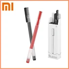Ручка для письма Xiaomi Mijia, сверхпрочная ручка для письма, 0,5 мм, черная ручка для подписей, гладкая швейцарская ручка с черными и красными стержнями