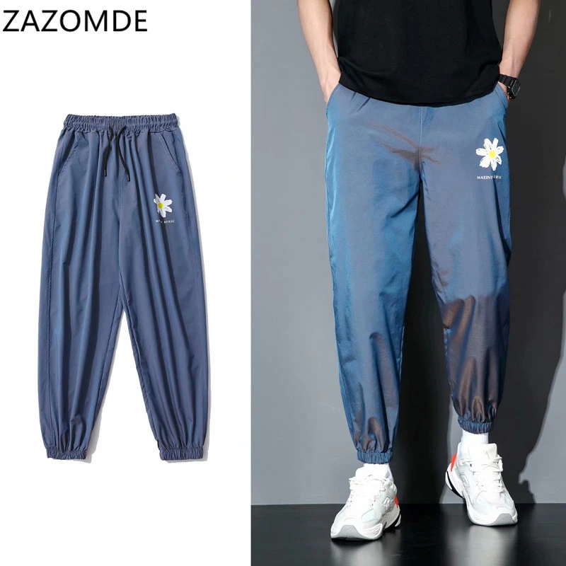 Штаны ZAZOMDE мужские в стиле хип хоп уличная одежда повседневные джоггеры брюки
