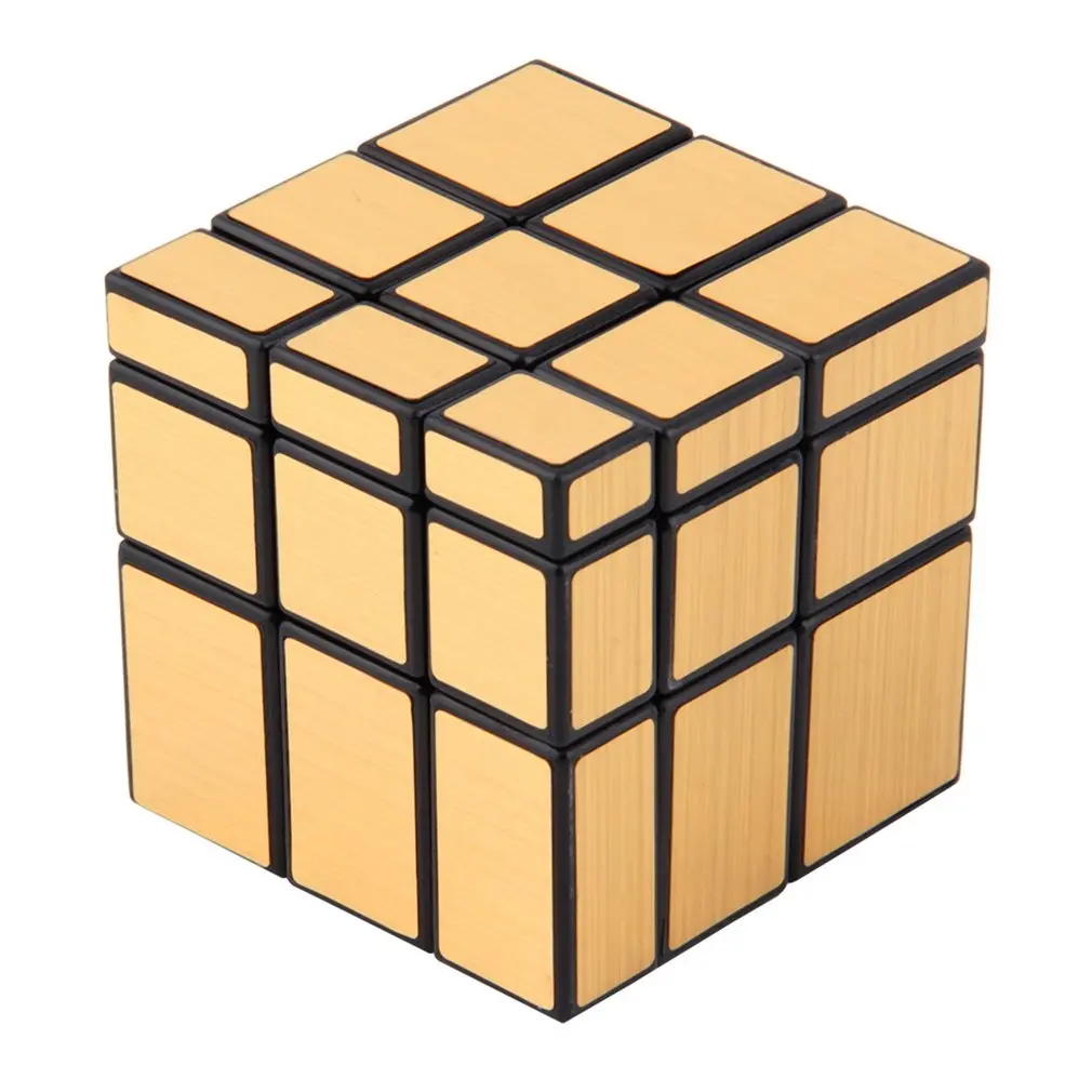 

3x3x3 зеркальные блоки Серебряный Блестящий магический куб пазл головоломка для мозга IQ ребенок Забавный Новый Лидер продаж