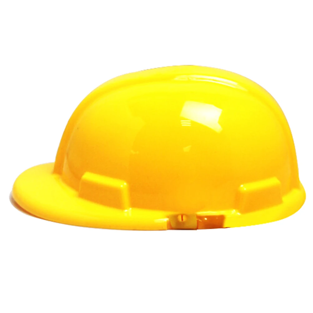 1pc Yellow Simulation Safety Helmet Pretend Role Play Hat Toy Construction Funny Gadgets Creative Kids Children Gift New images - 6