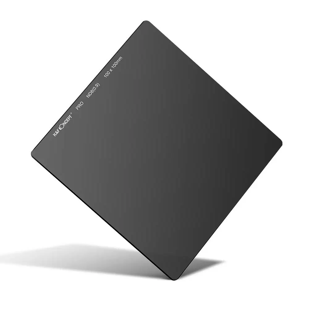 Квадратный фильтр K & F Concept 100 мм ND8 ультратонкий HD 20 слойный нейтральный плотность