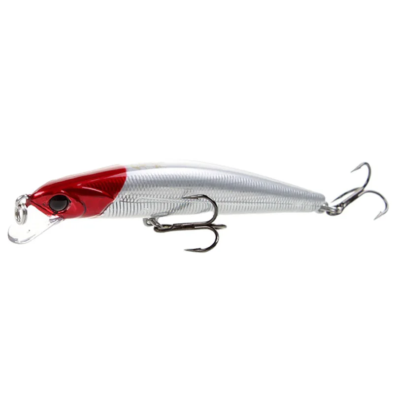 

LUTAC 1PSC Slow Sinking Hard Minnow 80mm 7g Laser Body Fishing Bait Swimbait Pesca Fishing Tackle