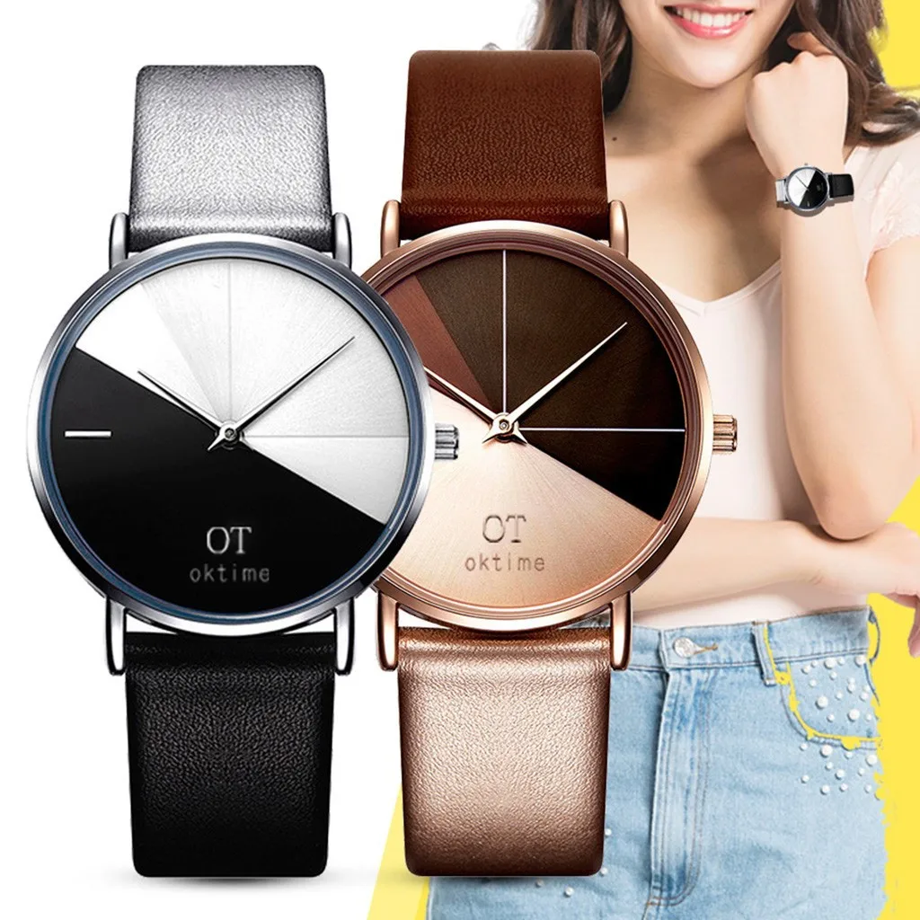 

Top Simple Style Luxury Brand Casual Women Student Watch Ladies Belt Quartz Round Watches Minimalism Clocks Fashion Watch Reloj