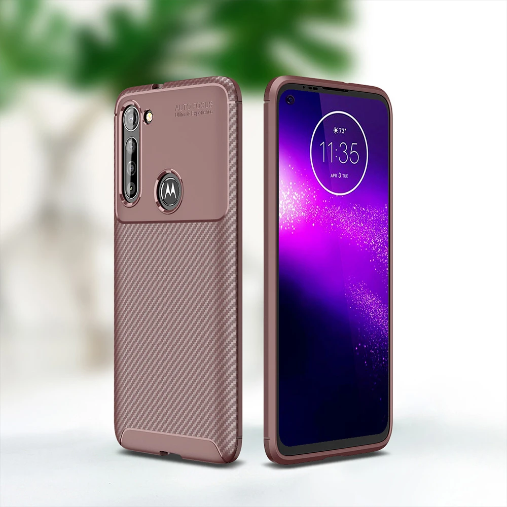 Чехол для телефона Beetle Motorola Moto G8 Plus Power роскошный чехол из углеродного волокна