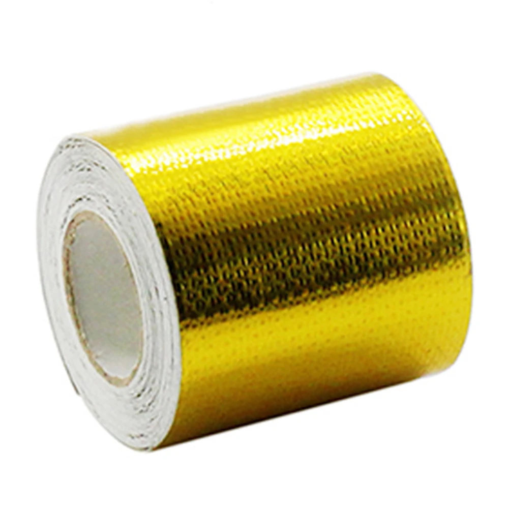 Новый Прочный 5 м алюминиевая фольга обертывание барьер лента тепло тепловой щит