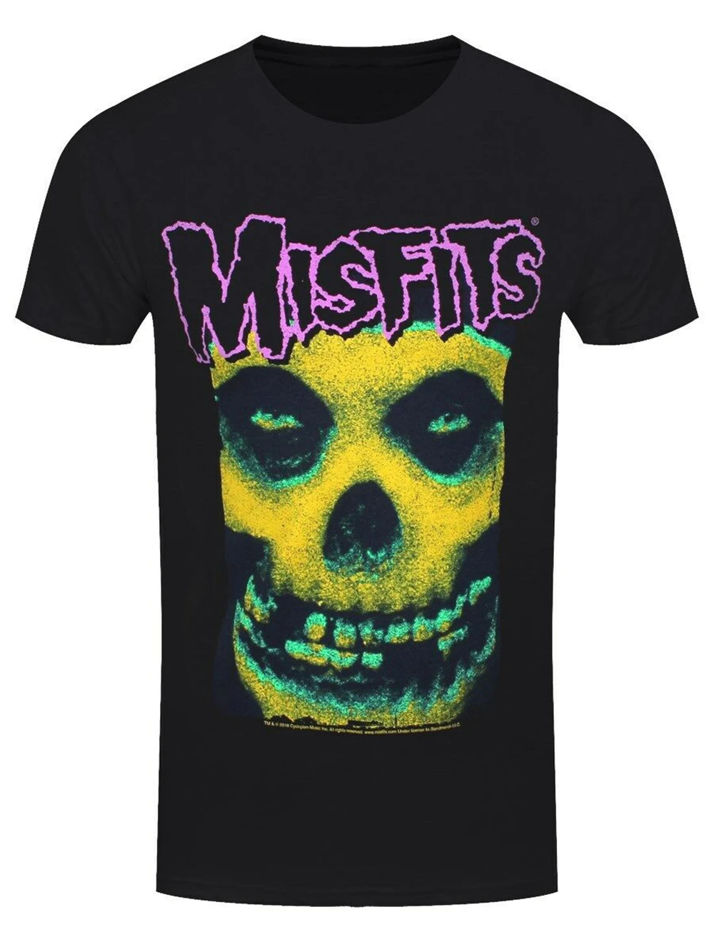 Фото Футболка Misfits Цвет Черный Новинка Модная футболка|Мужские футболки| |