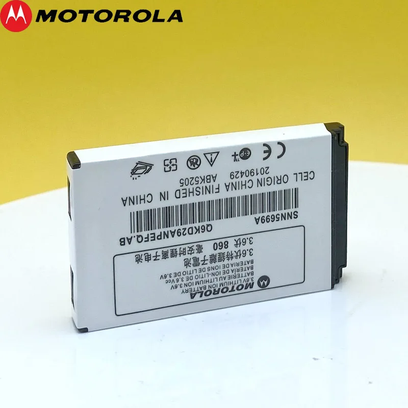 original 860mah snn5699a battery for motorola moto c150 e398 rokr e1 rokr e3 v810 phone high quality free global shipping