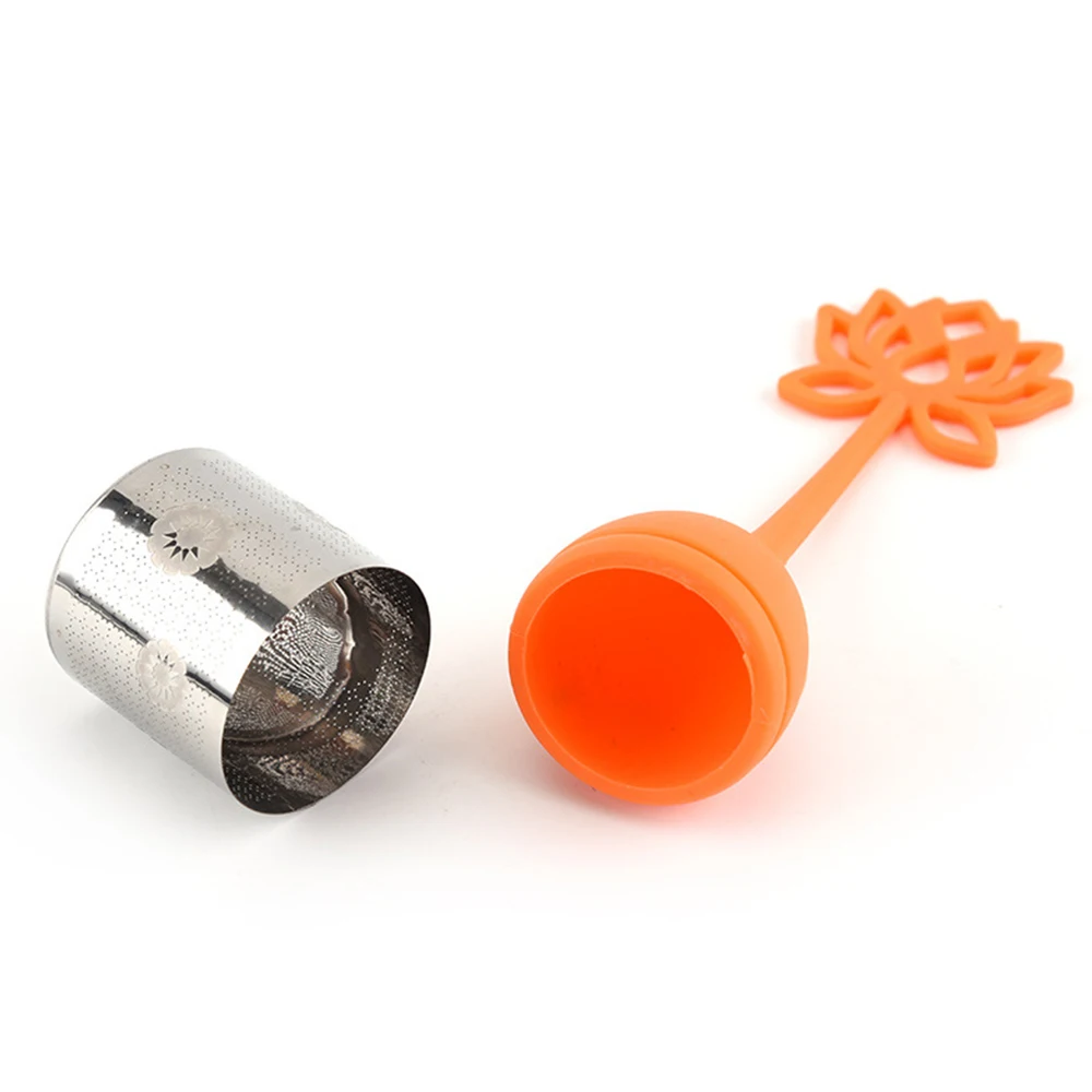 3 шт. Силиконовый Фильтр в виде листьев лотоса|Чайные ситечки| |