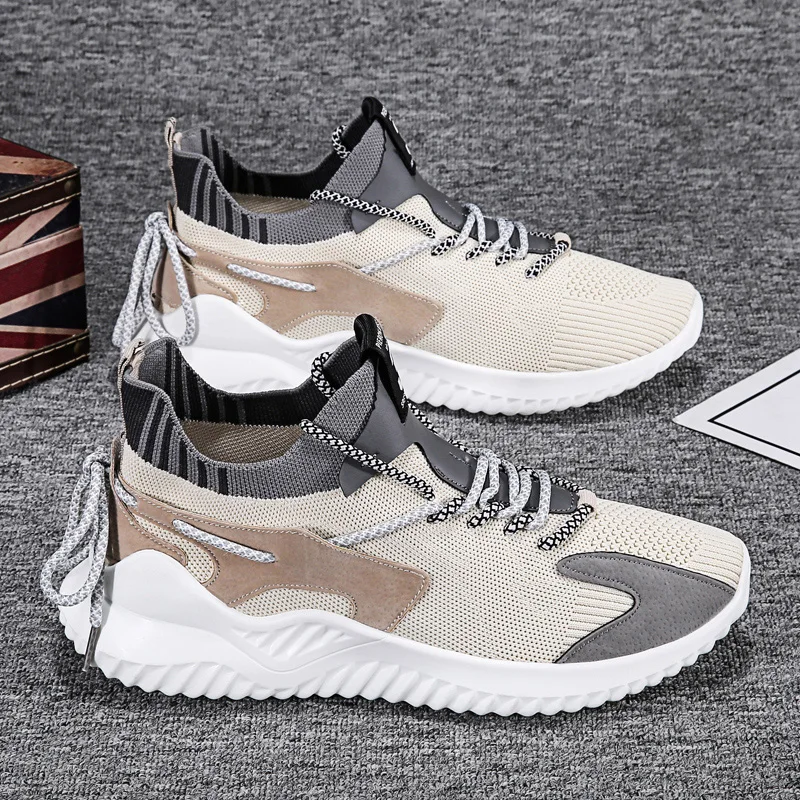 

Summer men's breathable running shoes low-top lace-up men's casual sports shoes mule buckle men's sneakers