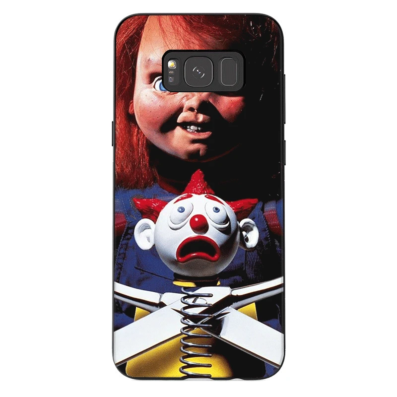 Силиконовый чехол для телефона samsung A70 A60 A50 A40 A20 A30 A10 A9 A8 A7 A6 A5 плюс Чехол Чаки ужас