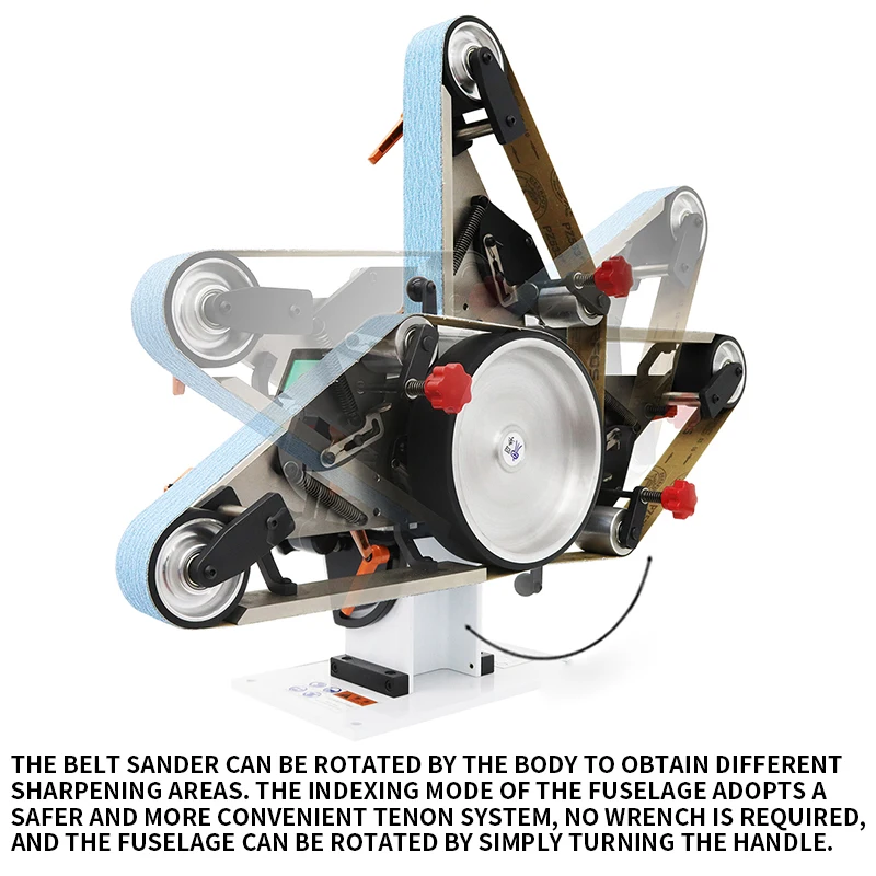 Маленькая многофункциональная ленточная машина/вертикальная и