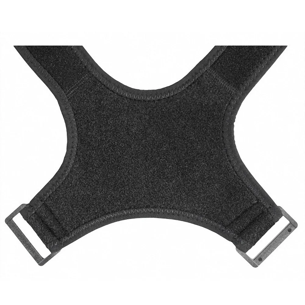 Корректор осанки унисекс регулируемый до ключиц для позвоночника спины плеча