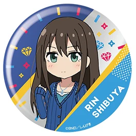 IDOLM@ STER аниме Idolmaster Золушка девушки игровой значок театральный персонаж крутой металлический значок брошь булавки - Окраска металла: 01 Rin Shibuya