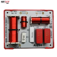 hifidiy live a 200 2 way 2 speaker tweeter bass unit hifi home speakers audio frequency divider crossover filters