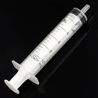 10ml measure nutrient hydroponic syringe injectors plastic syringe industrial dispensing cubs 50pcs ink cartridge pets dispenser
