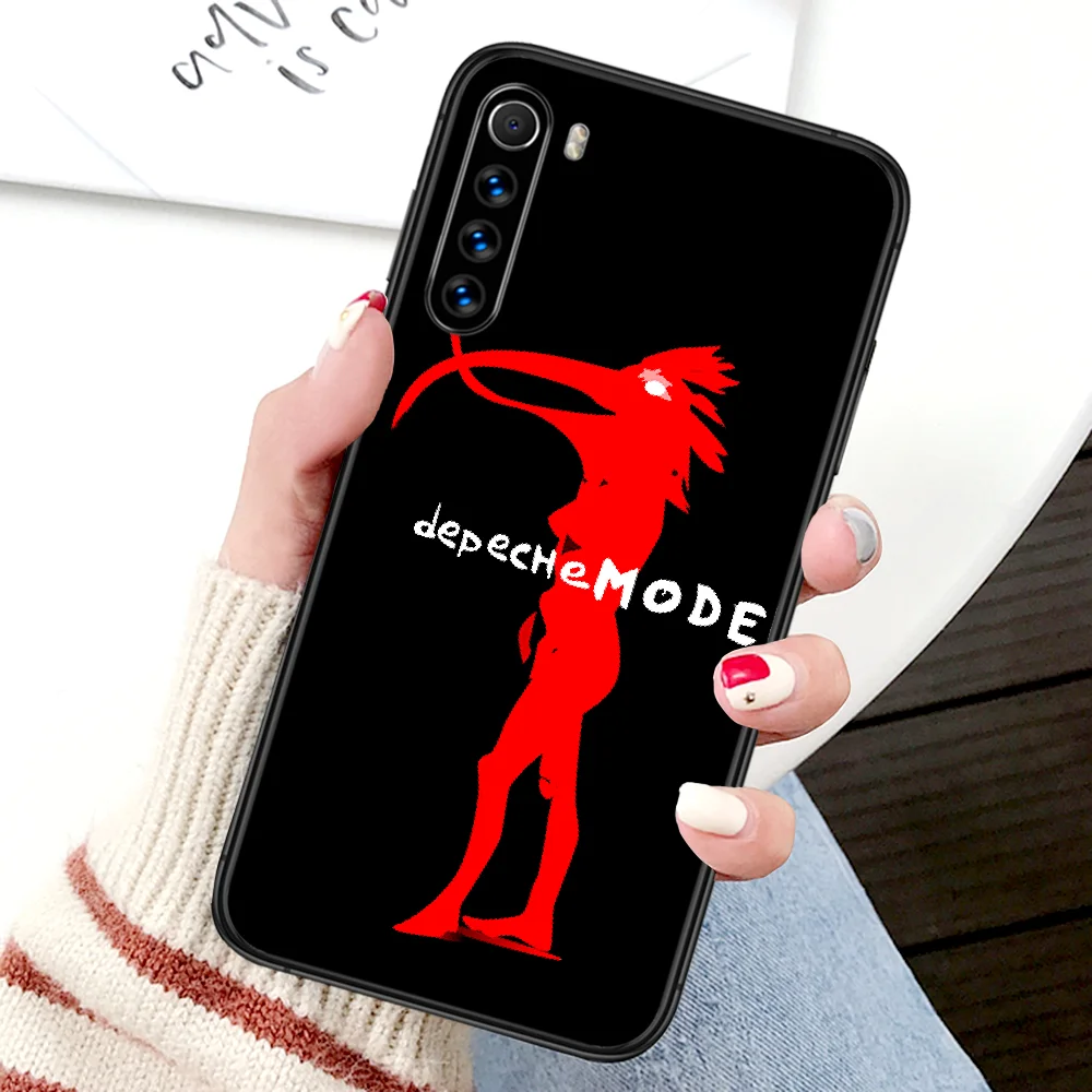 

Depeches Band Mode Phone Case For Xiaomi Redmi Note 7 8 8T 9 9S 4X 7 7A 9A K30 Pro Ultra black Shell Soft Prime Silicone Hoesjes