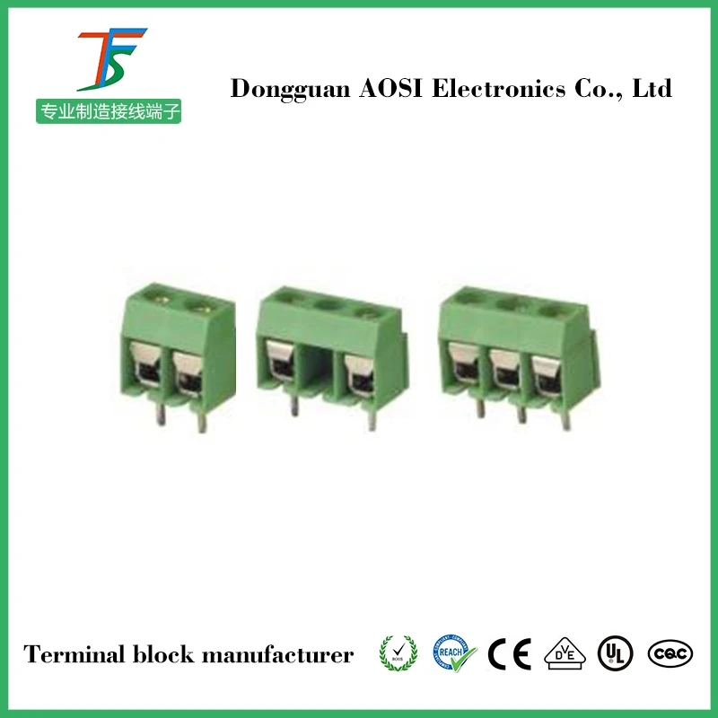 KF301 KF126 DG126 5 0 мм Шаг 2P/3P/4P/5P 50 шт. PCB винтовой клеммный блок коннектор|Терминалы| |