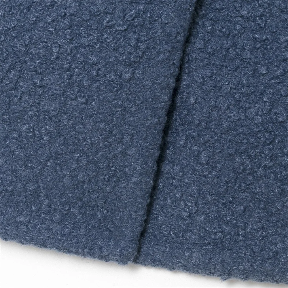 ZXQJ 2020 модное женское Шерстяное Пальто с металлическими пуговицами Винтажное