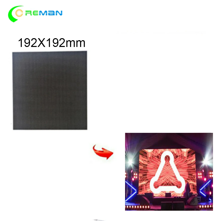 Наименьшая цена светодиодный дисплей 64x32 64x64 модуль точечной матрицы P3 SMD 2121