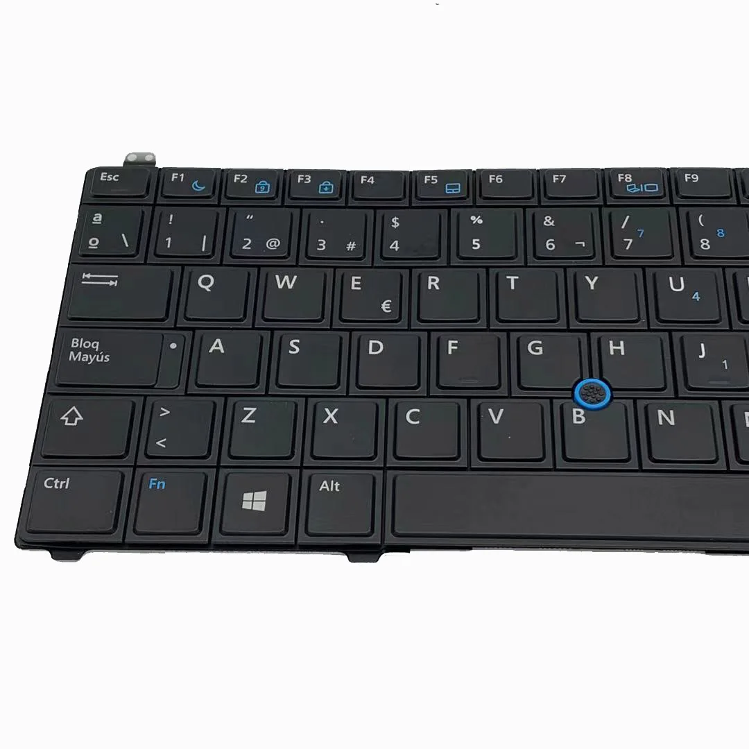 Новая Черная испанская сменная клавиатура SP для ноутбука DELL Latitude E5440 с подсветкой