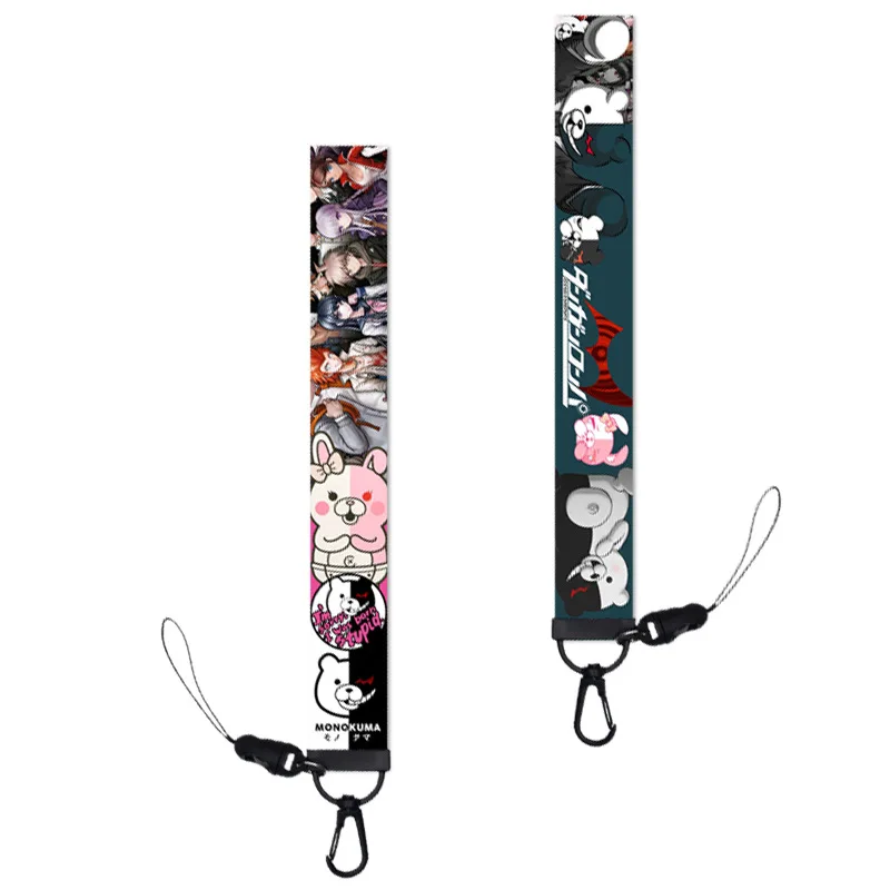

Anime Danganronpa: Trigger Happy Havoc cosplay Lanyard Key lanyard Car KeyChain ID Card Pass Gym Mobile Phone Badge Kids Key