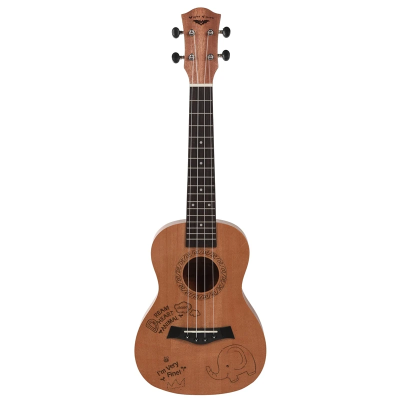 Концертная Гавайская гитара 23 дюйма Oguman Ukelele Uke 4 струнные Гавайские гитары с