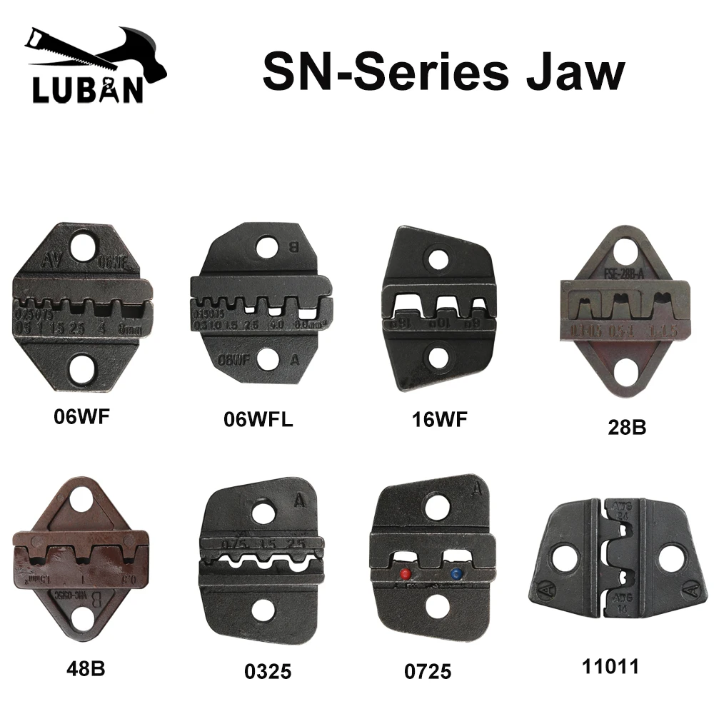 SN-2 SN-48B SN-06 SN-0325 SN обжимные клещи Сменные губки | Инструменты