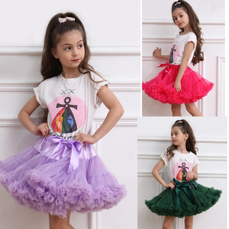 

Andrea Jedlickova Ballet Dress for Kids Tutu Skirt Little Girsl Flower Underskirt Ball Gown Princess Party Dance Baby