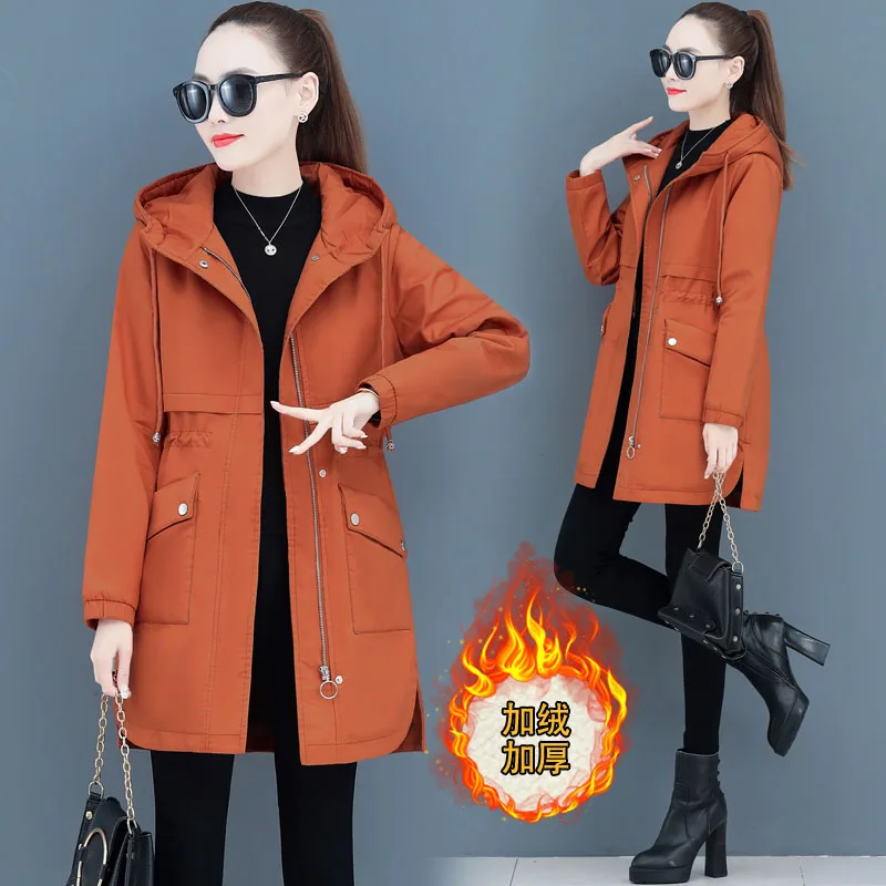 Новинка 2022 модная осенне-зимняя куртка бархатная утепленная женская ветровка