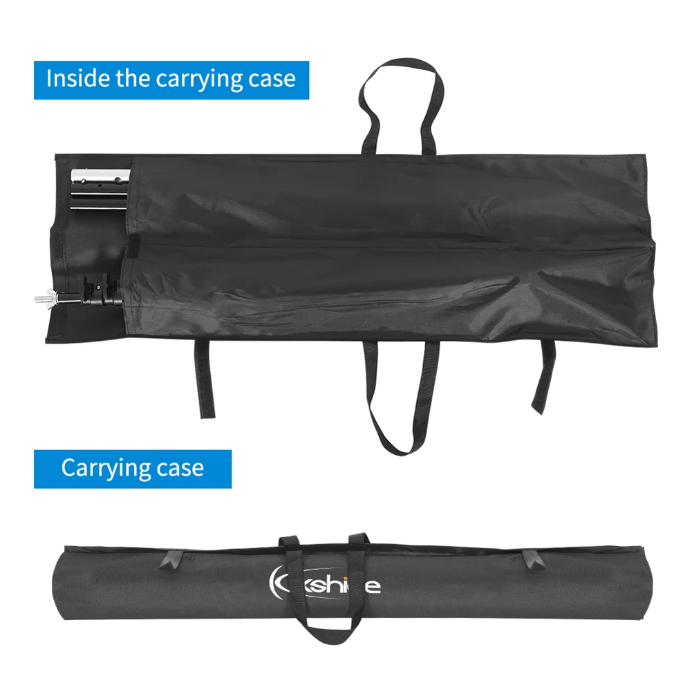 

Kshioe T-Shape Backdrop Stand with 90cm Crossbar & Clamps & Carry Bag