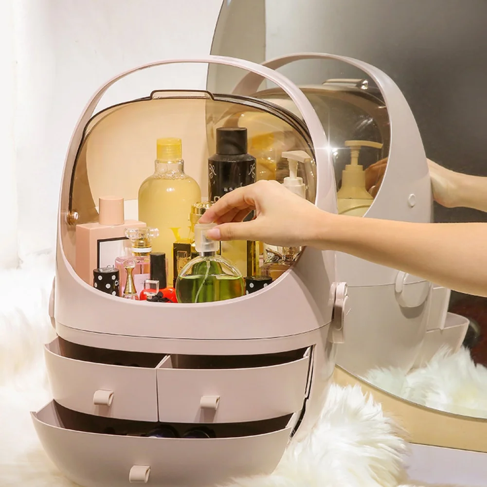 Космическая капсула органайзер для макияжа косметический ящик хранения рабочий