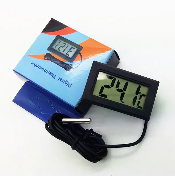 Автомобильный термометр сделай сам с цифровым ЖК-дисплеем зонд 1 м-50 ~ 110 градусов