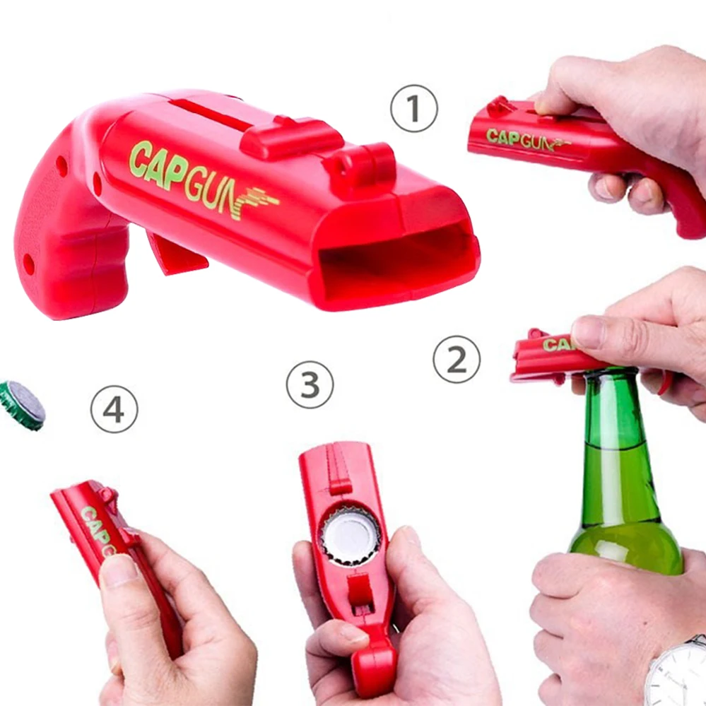 Открывалка для банок пружинная крышка катапульта пусковая пушка форма барный