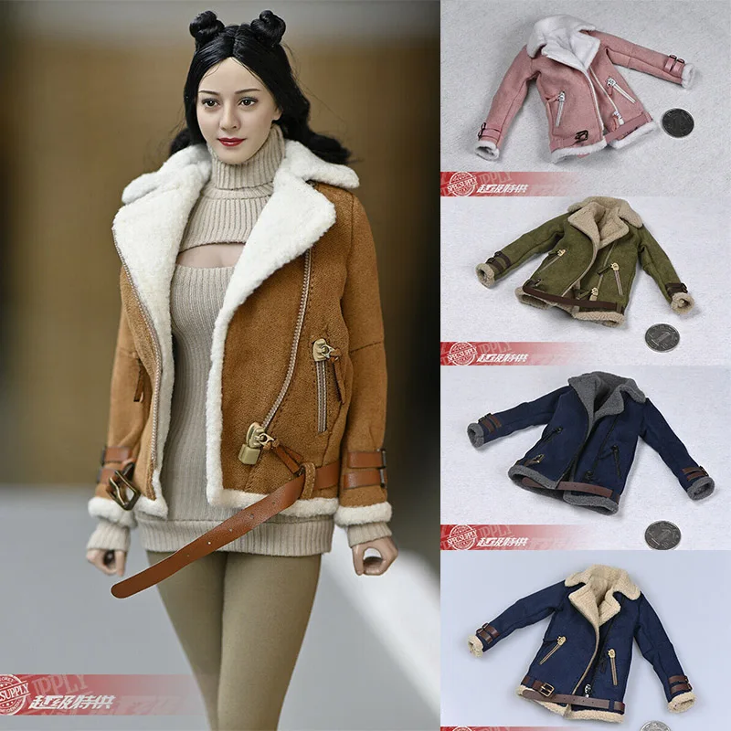 1/6 Женская шерстяная куртка пальто одежда подходит для 12 дюймов PH HT экшн-фигурка